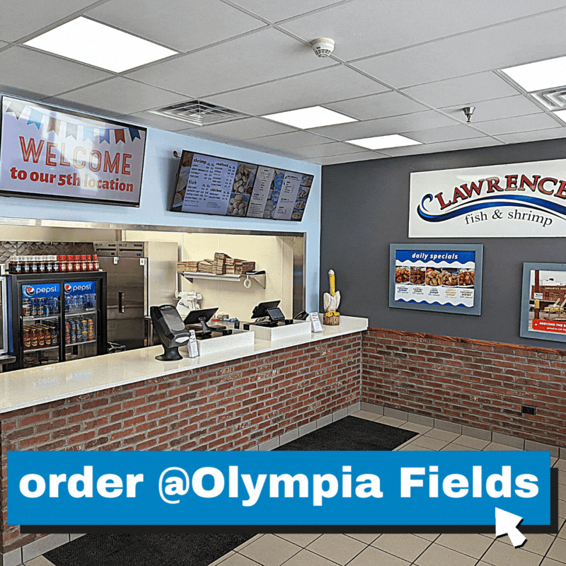 Lawrence fish and shrimp online
