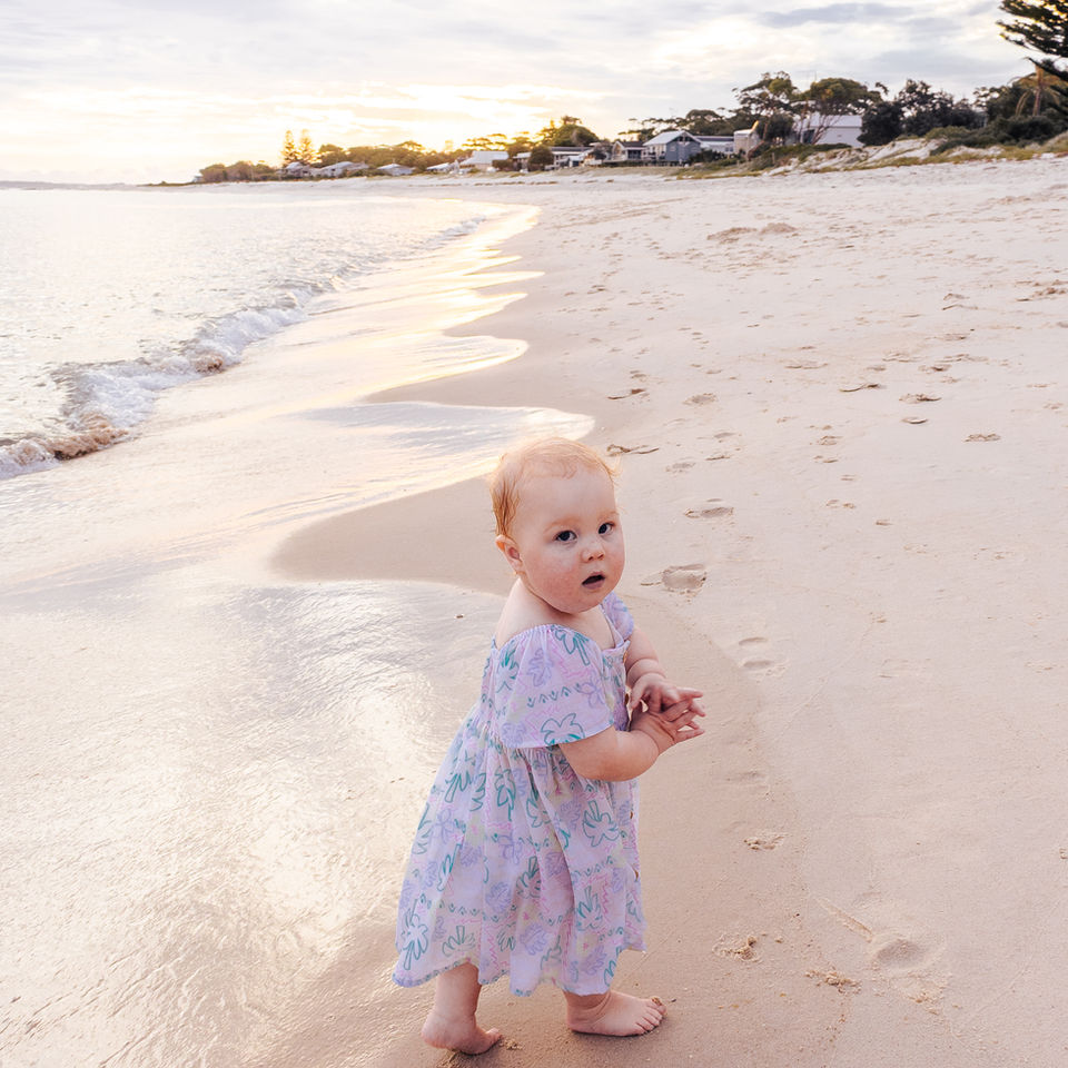 Jimmy's Beach Family photoshoot. Professional family photoshoot. 
