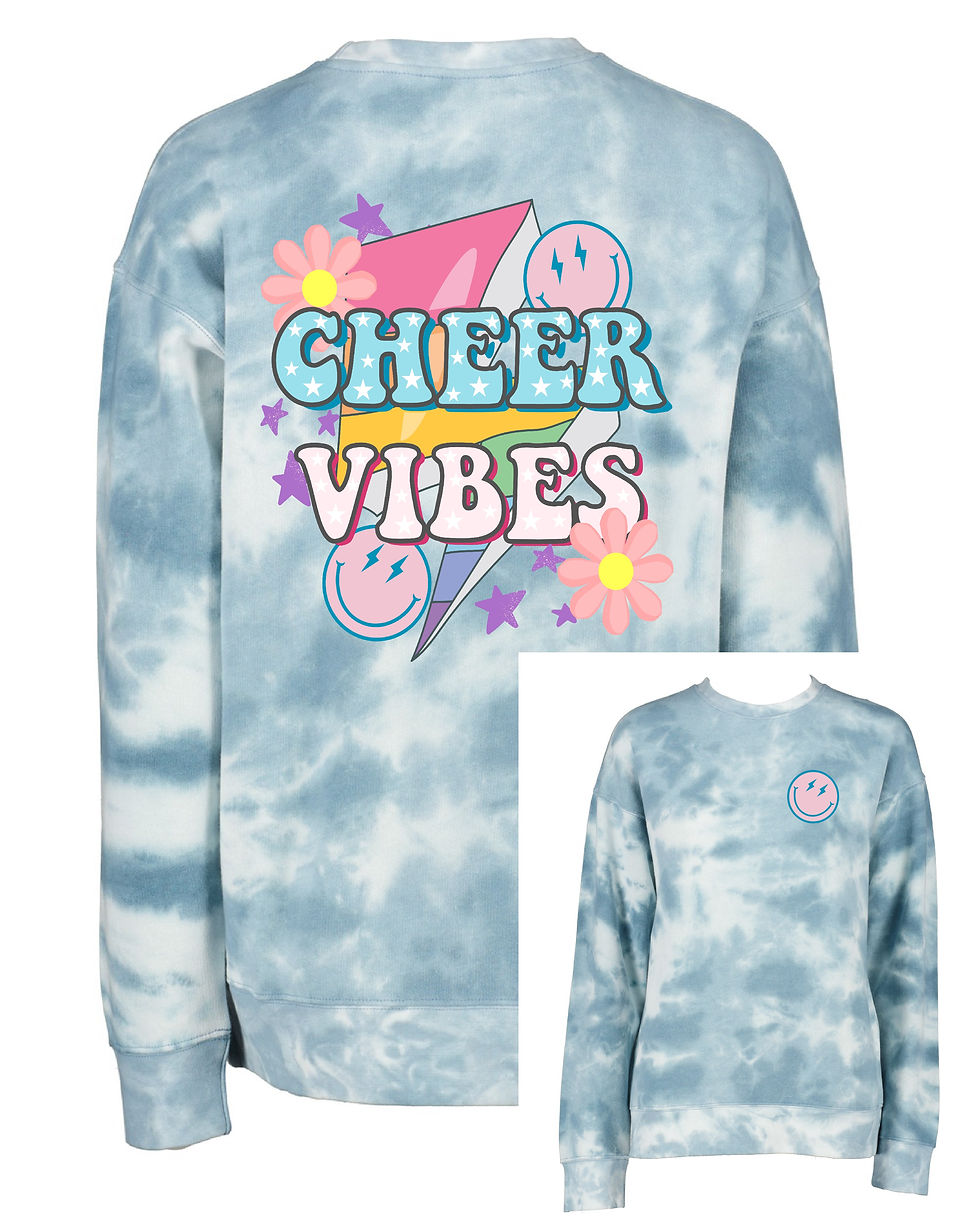Thumbnail: Tie-dye Crew Cheer Vibes