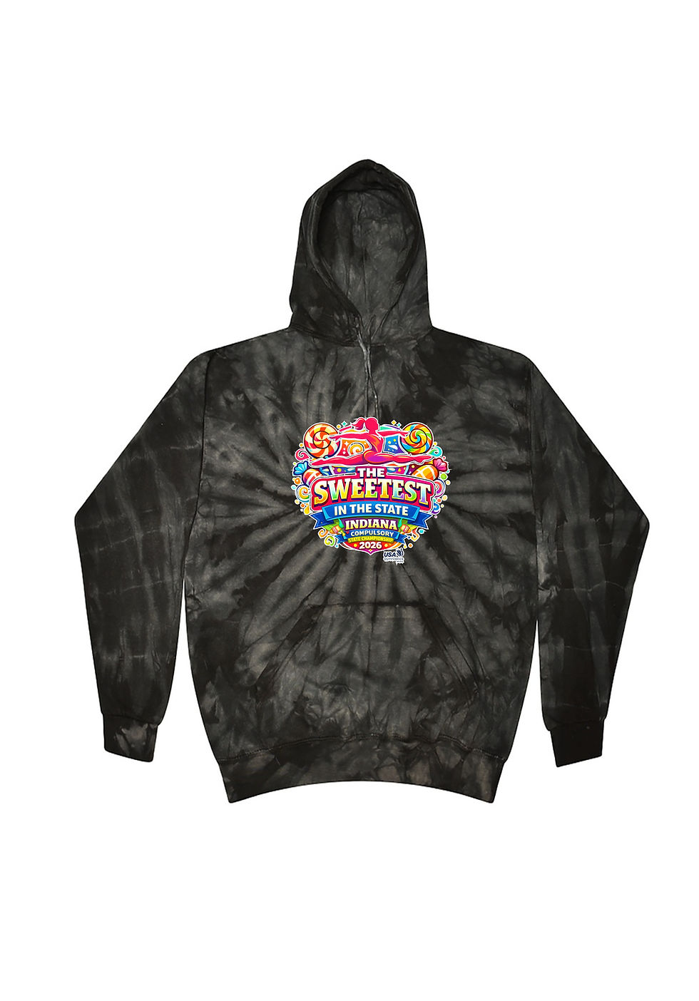 Thumbnail: Tie-Dye Hooded Sweatshirt