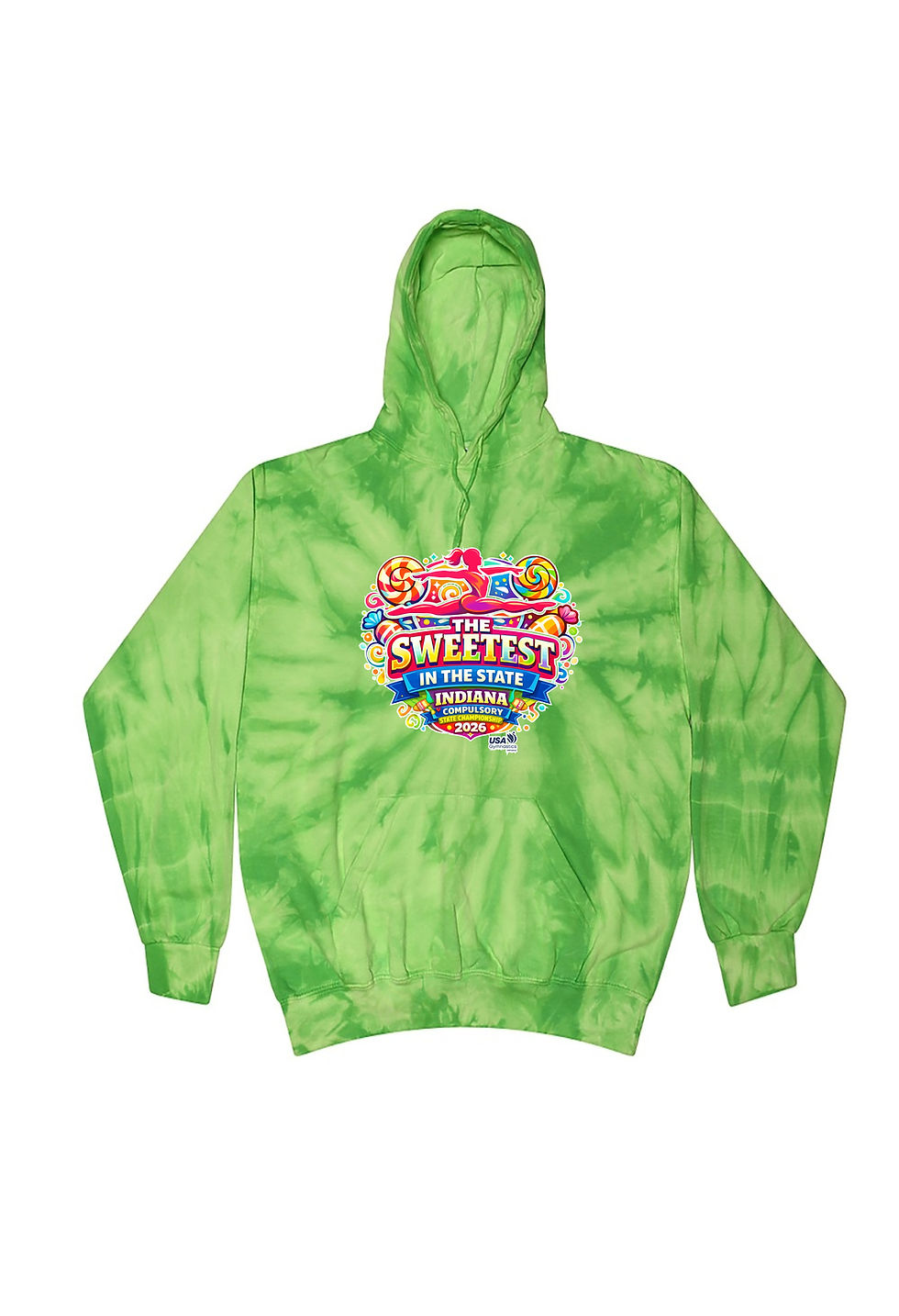 Thumbnail: Tie-Dye Hooded Sweatshirt