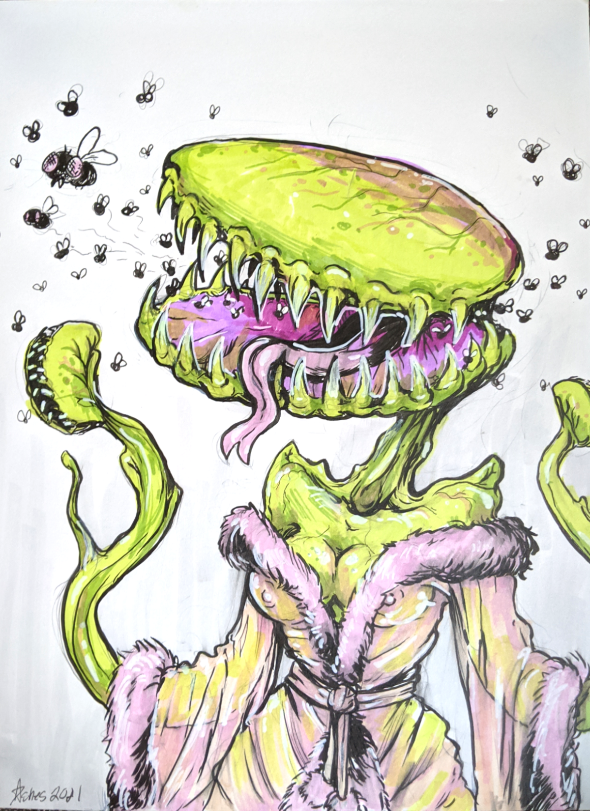 Venus Flytrap 8x10 Print