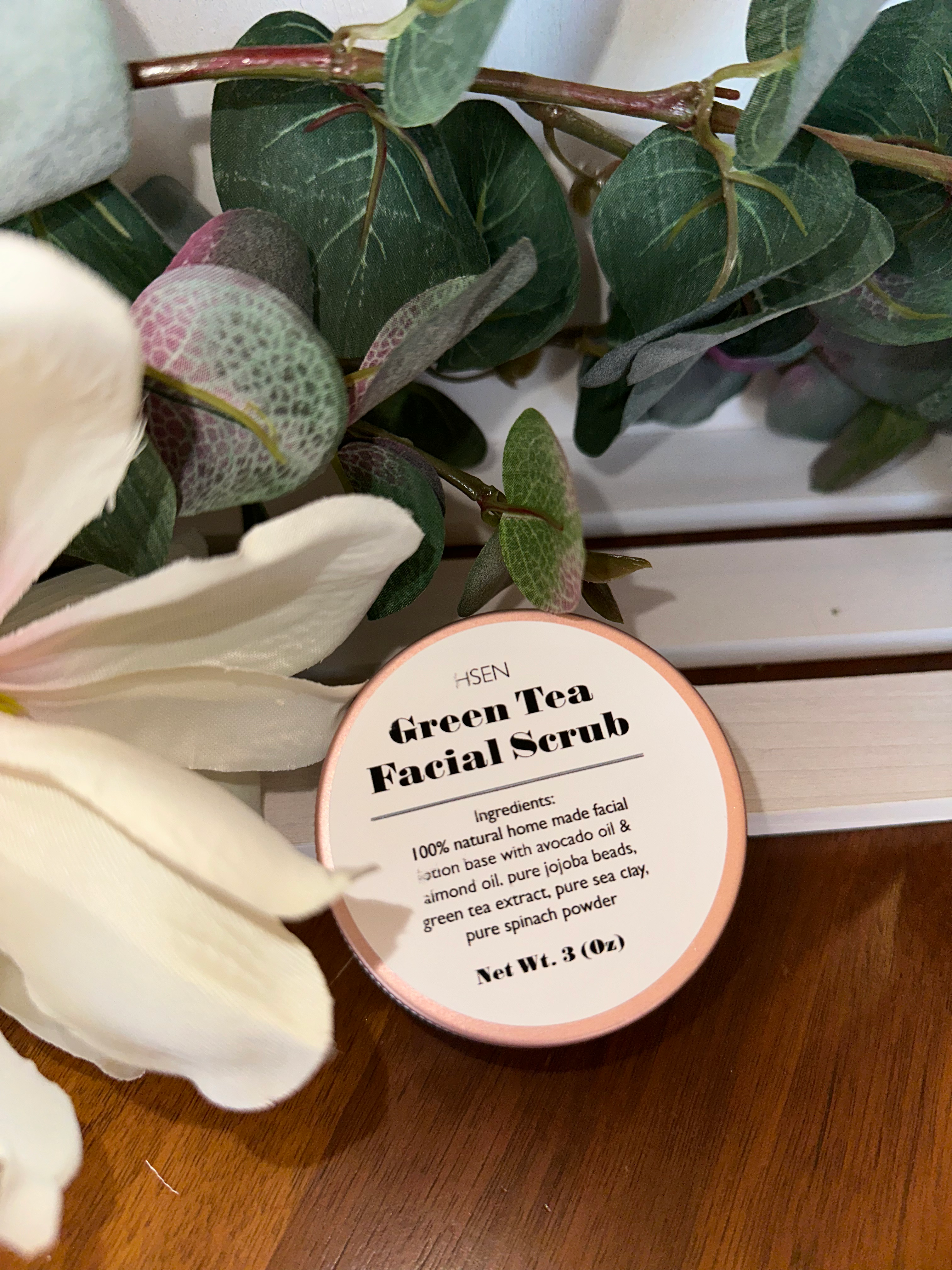 Green Tea Facial Scrub 3oz