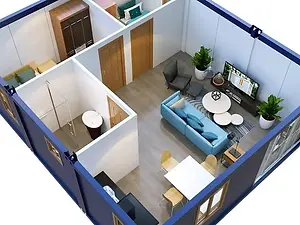 Granny flat configuration