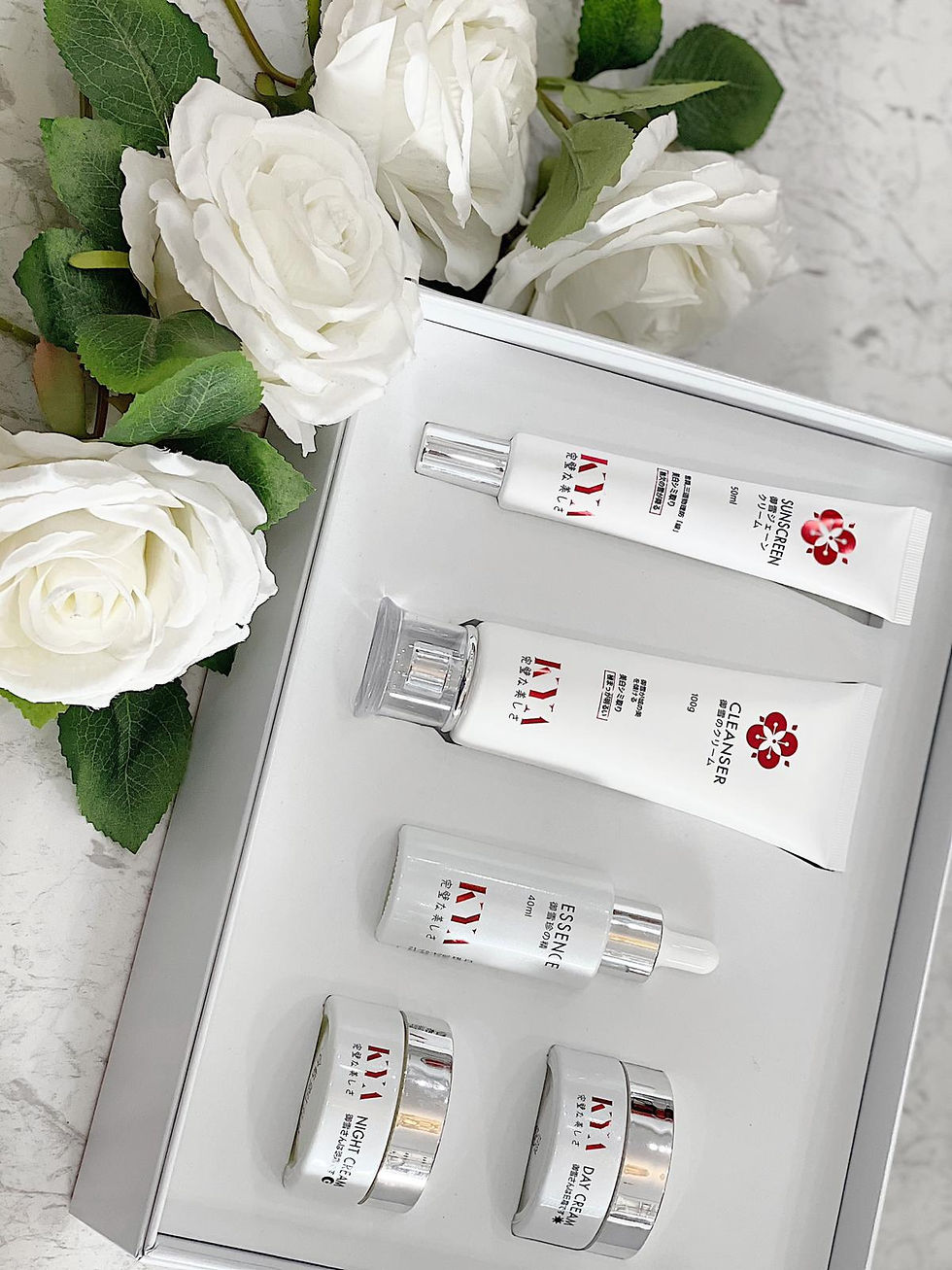 Hình thu nhỏ: KYA Snowy Gloss White Series Set