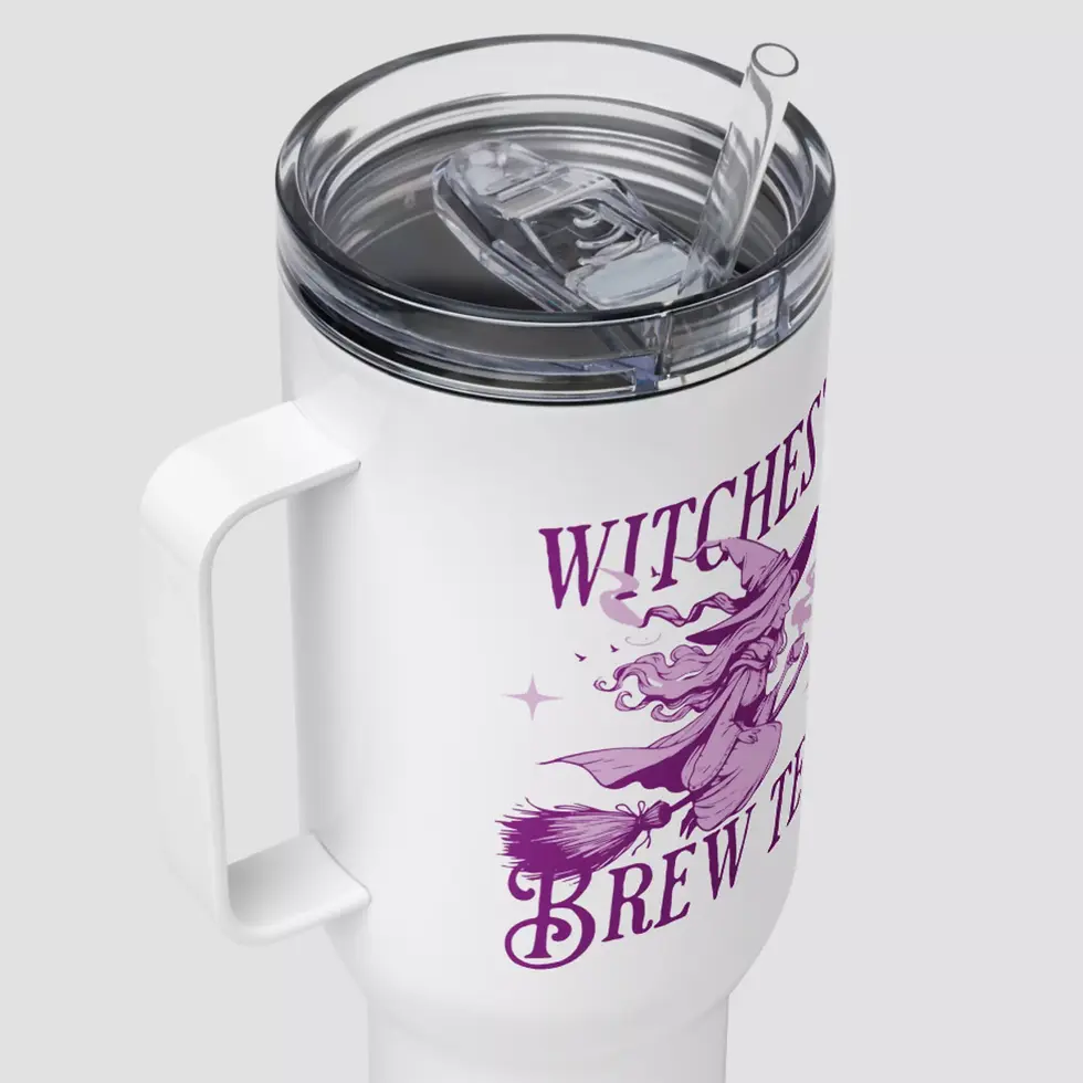 Miniature : Mug isotherme witches brew tea l'idée de cadeau original pour Noël. Un modèle en acier inox personnalisé avec un design.