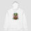 Miniature : Affichez votre bonne humeur avec notre sweat capuche avec une impression d'un ananas drôle. Un design imprimé avec des encres éco-responsables.