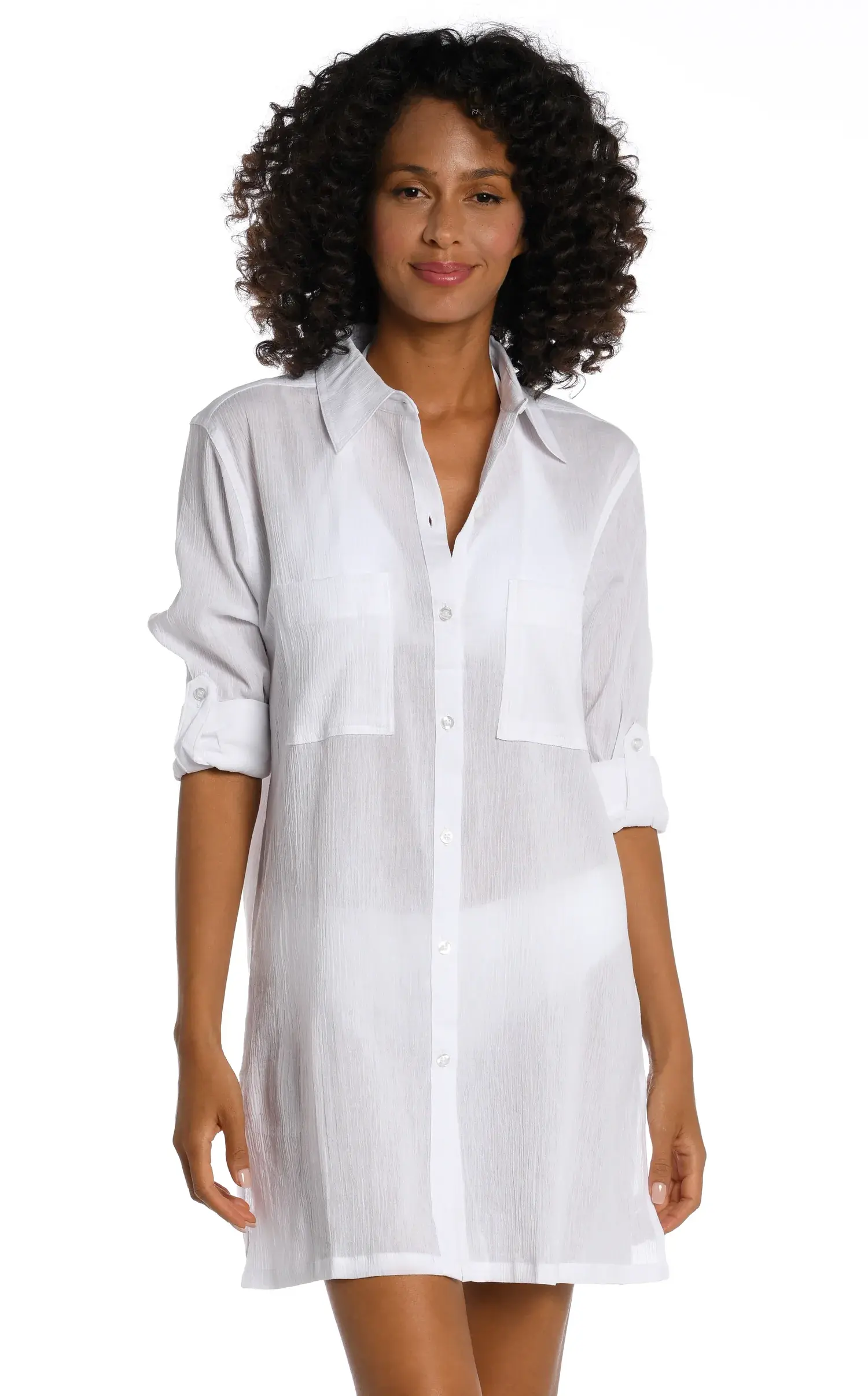 LA BLANCA Island Fare Resort Button Down Shirt LB1BN50
