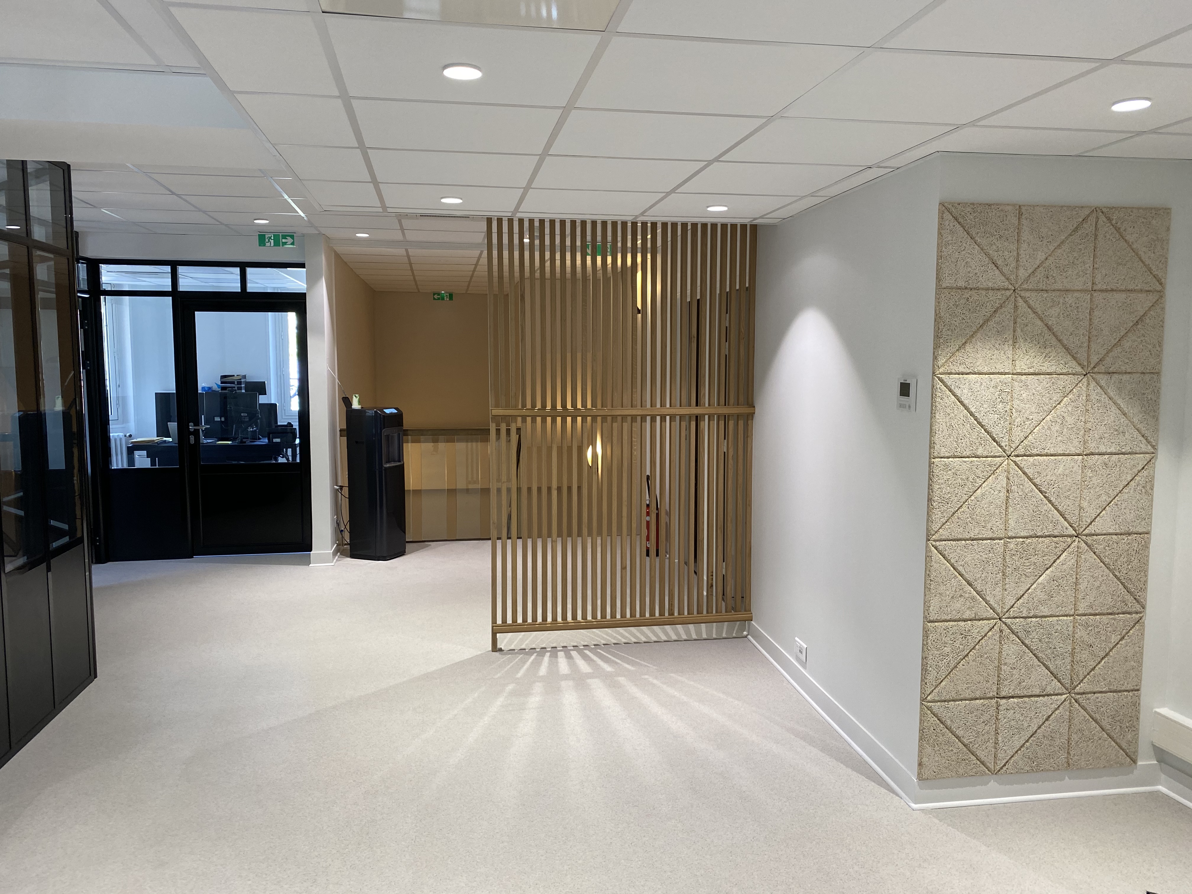 Réaménagement d'une agence bancaire à Troyes