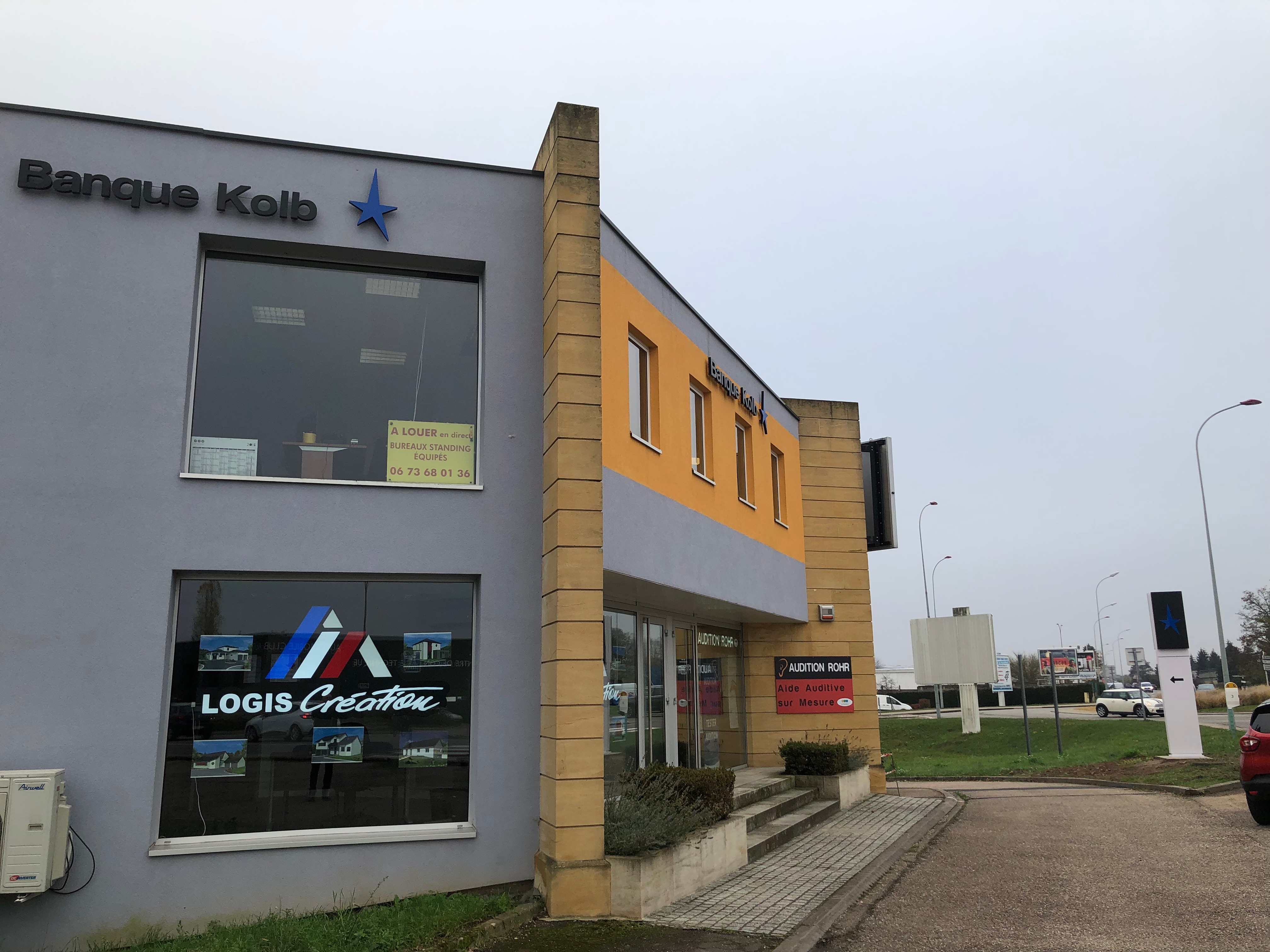 Implantation d'une agence bancaire