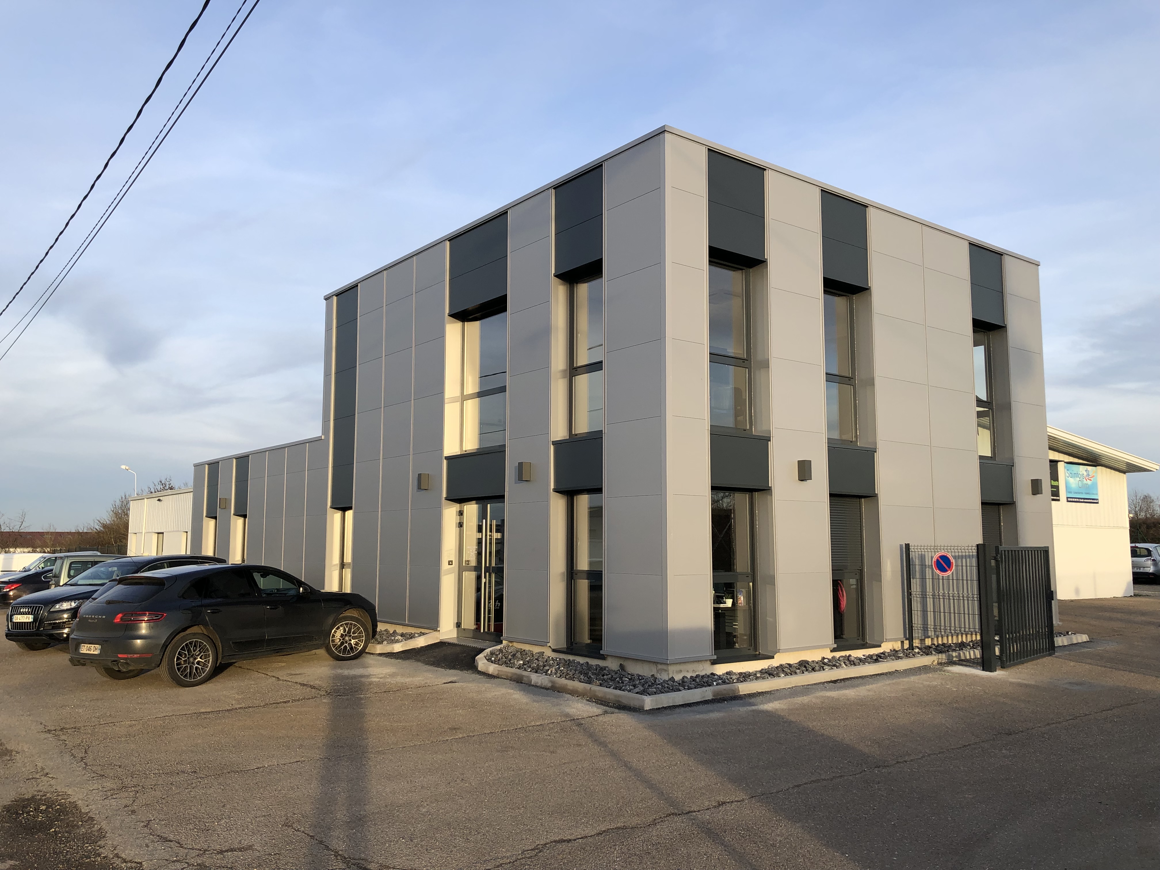 Création d'un bâtiment de bureaux