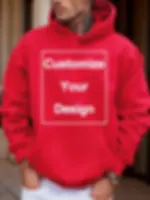 Winter Custom Mens Hoodies DIY Logo/Graphic Autumn Fleece Warm Sweatshirts