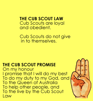 Cub Scout Law and Promise - 1st Avoca Beach Scouts