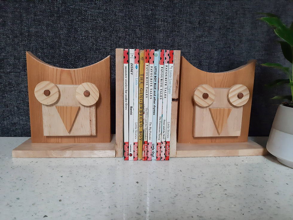 Thumbnail: Owl Bookends