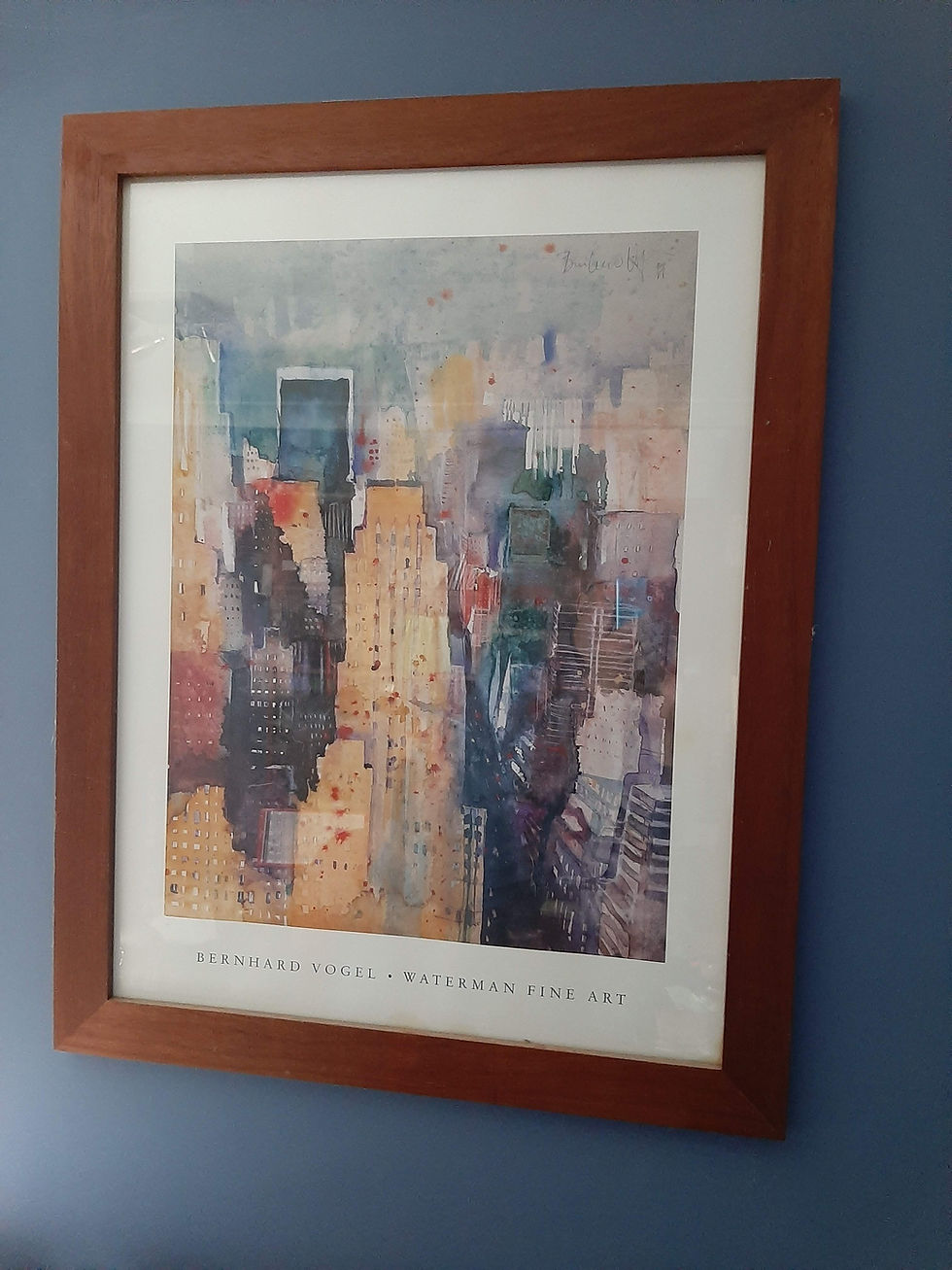 Thumbnail: Large picture frame - Sapele