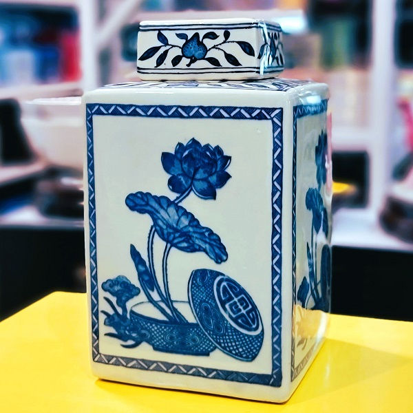 Thumbnail: Square Chinoiserie Containers
