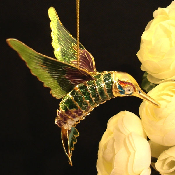 Thumbnail: Cloisonné Hummingbird