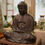 Thumbnail: Sitting Meditating Buddha 10"H
