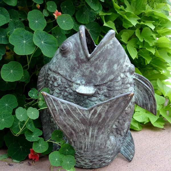 Jumping Carp 14"H
