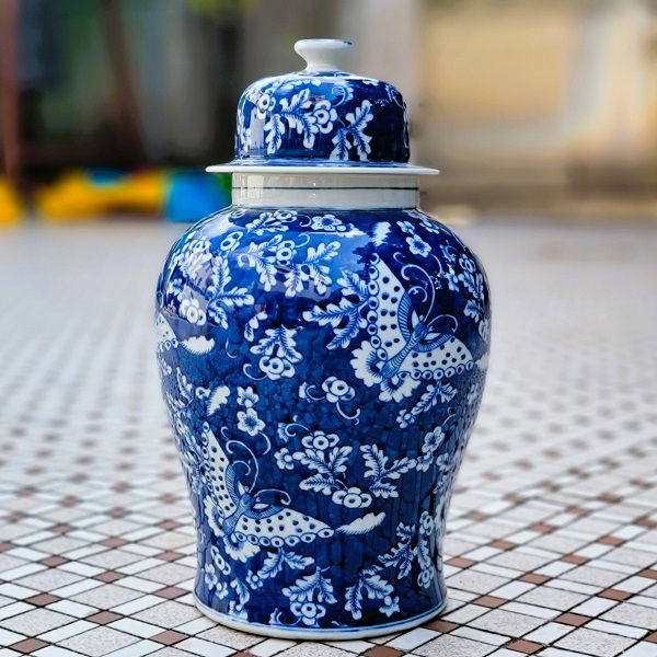 Butterfly & Leafy Berry General Jar