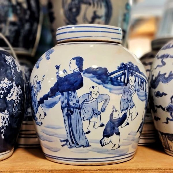 Thumbnail: Mother and Son Ginger Jar