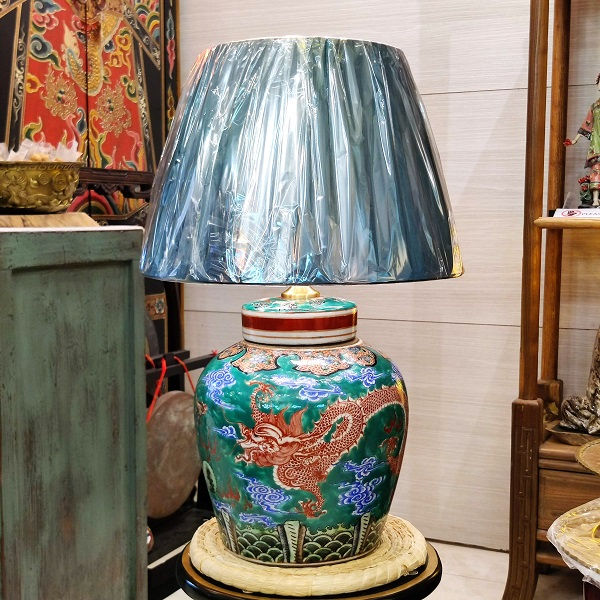 Thumbnail: Dragon & Phoenix Ginger Jar Lamp