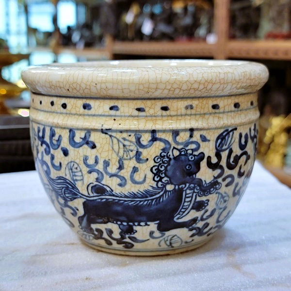Thumbnail: Crackle Glazed Pots