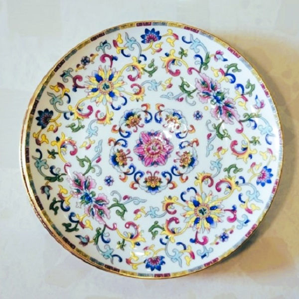 Thumbnail: Flower Spray Serving Dish