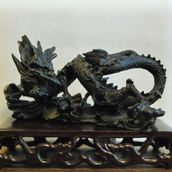 Thumbnail: Dragon Travelling Over The Ocean