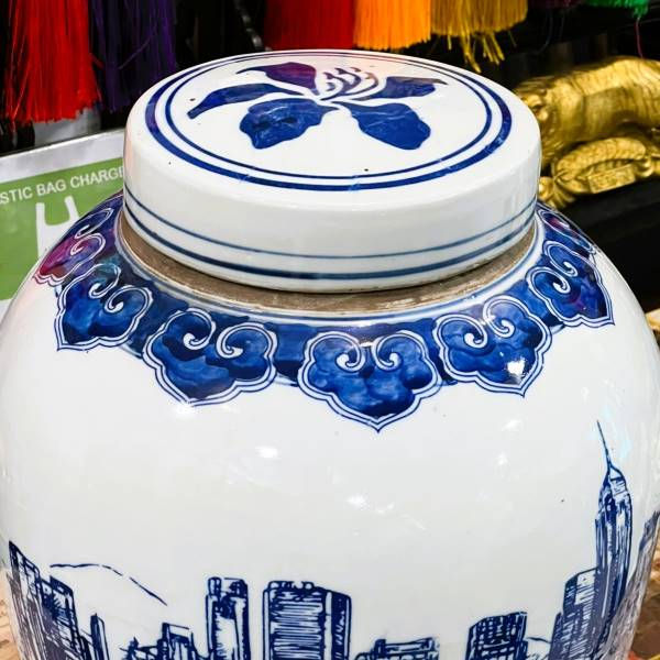Thumbnail: Hong Kong Victoria Harbour Ginger Jar