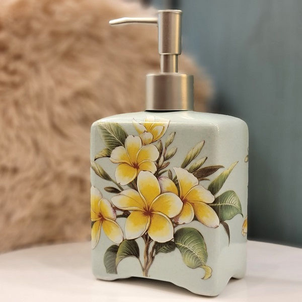 Thumbnail: Botanical Rectangle Soap Dispenser