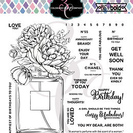 BB296 Big & Bold~Perfume Bouquet