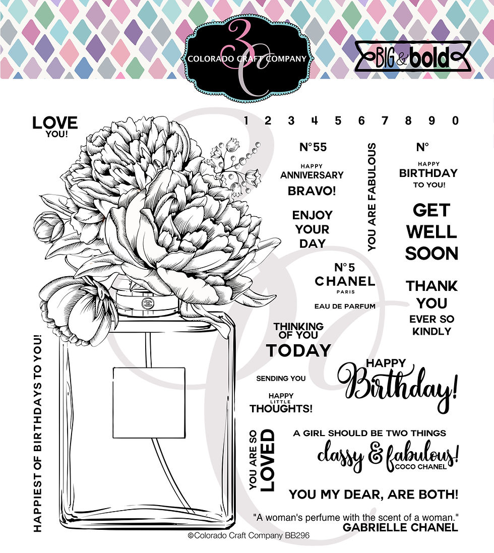 BB296 Big & Bold~Perfume Bouquet