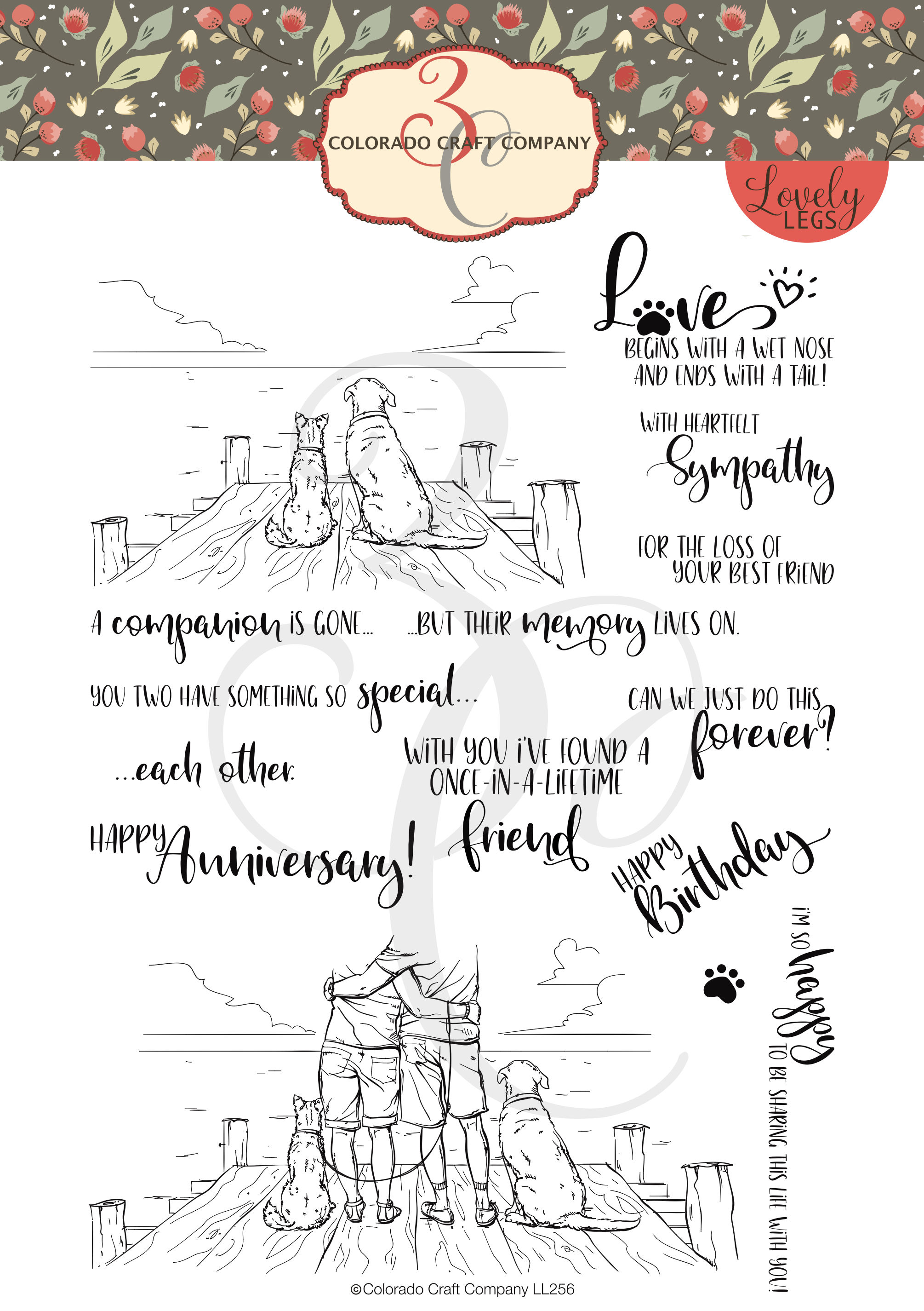 LL256 Lovely Legs~Man's Best Friend