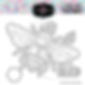 BB352-D Big & Bold Honey Bee Dies