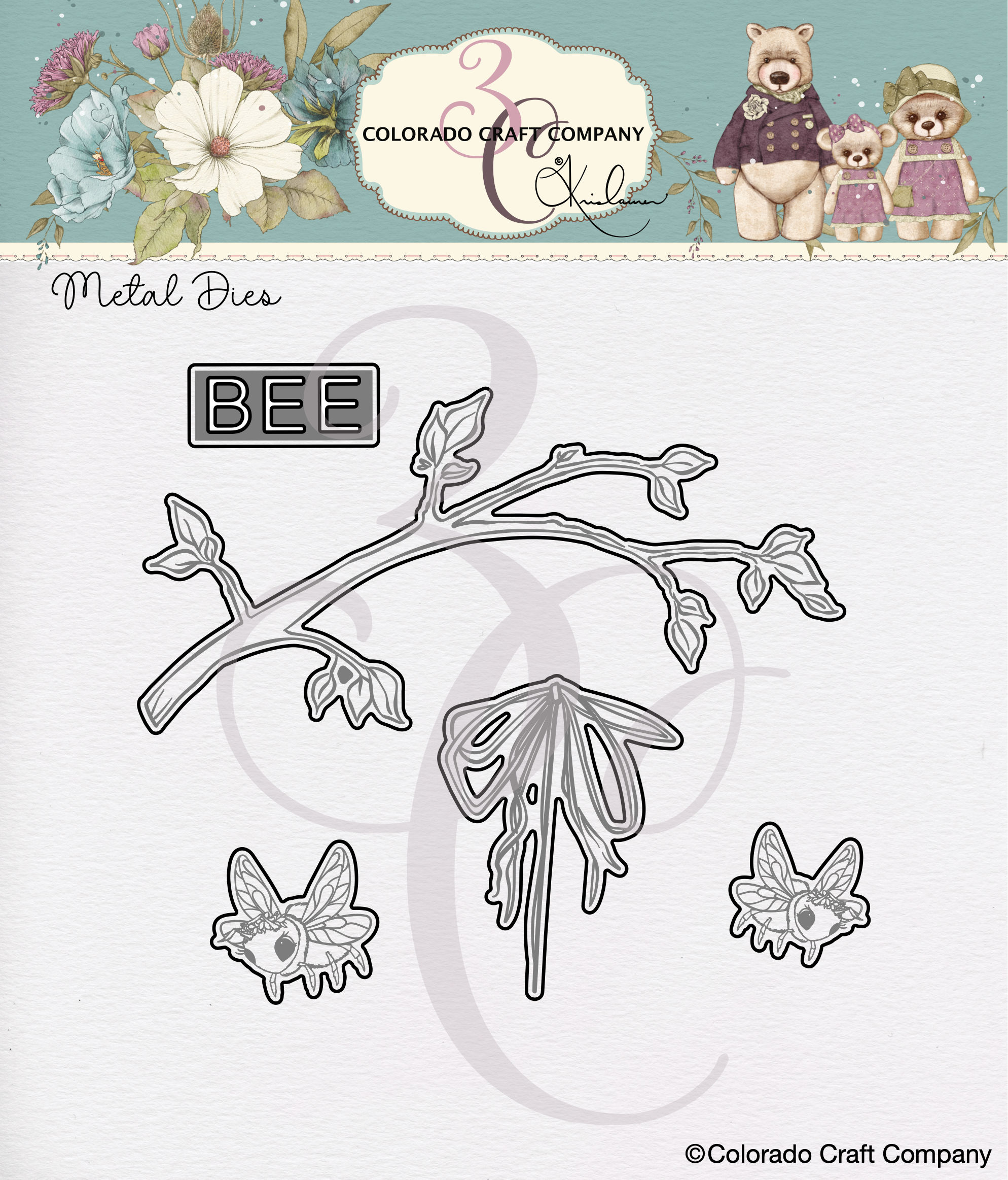 KL665-D Kris Lauren ~ Beehive Dies