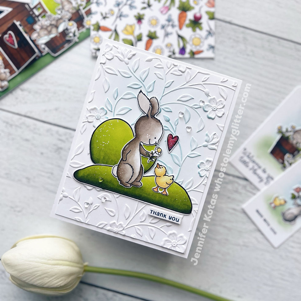 Thumbnail: WW970 Whimsy World ~ Bunny & Duckling