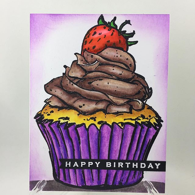 Thumbnail: BB246 Big & Bold~Sweetest Friend Cupcake