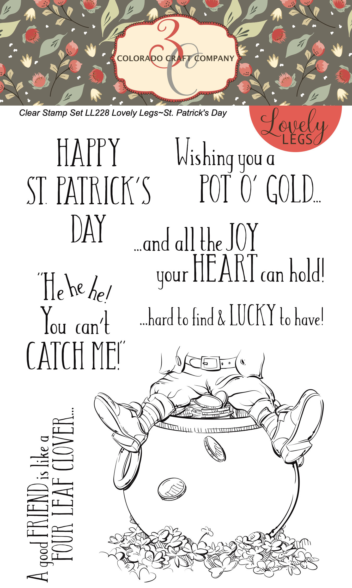 LL228 Lovely Legs~St. Patrick's Day