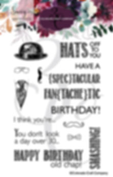 SS515 Savvy Sentiments ~Old Chap Birthday