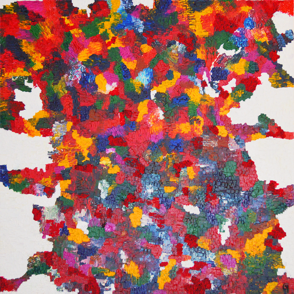Année 2018 / Peinture acrylique
Format : 100 x 100 cm