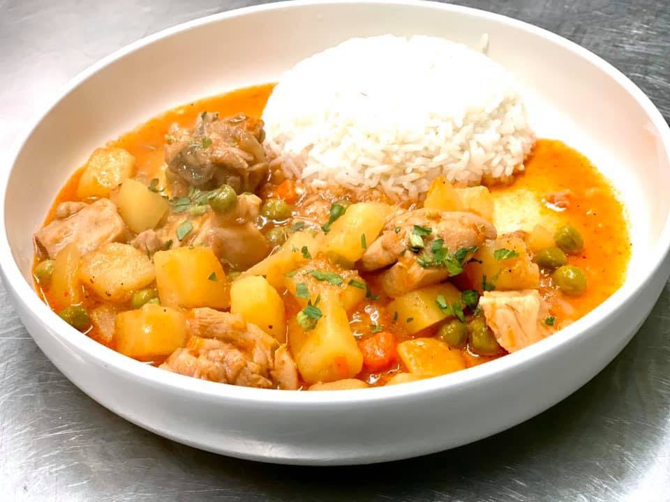 Arranged Food and Objects