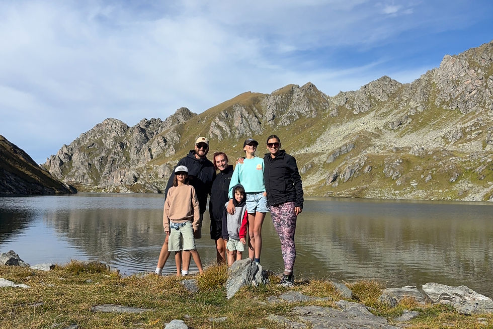 My kids managed the walk to Lac de Vaux this summer!