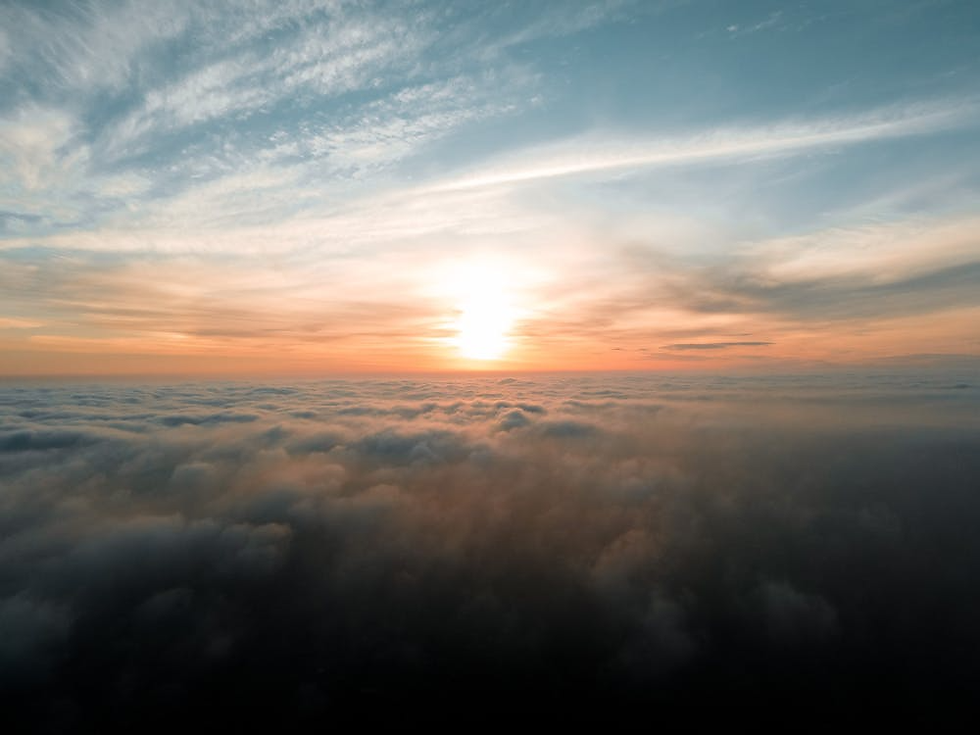 Picturesque of sky with clouds in sunrise · Free Stock Photo