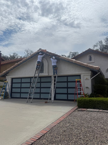 Painting houses, San Diego