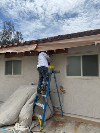 Painting preparation 