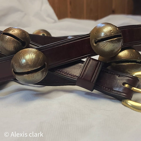 Sleigh Bell Restoration Clark Harness