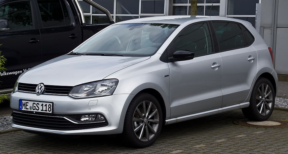 VW_Polo_1.2_TSI_BlueMotion_Technology_Fresh_(V,_Facelift)_–_Frontansicht,_13._Juli_2014,_Velbert