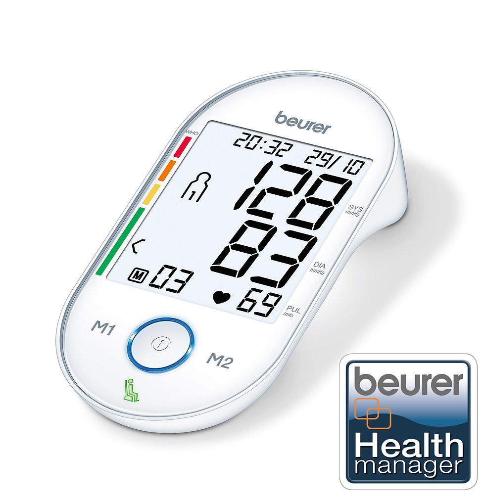 Thumbnail: Beurer BM55 - Bloeddrukmeter bovenarm - USB data-overdracht - Rustindicator