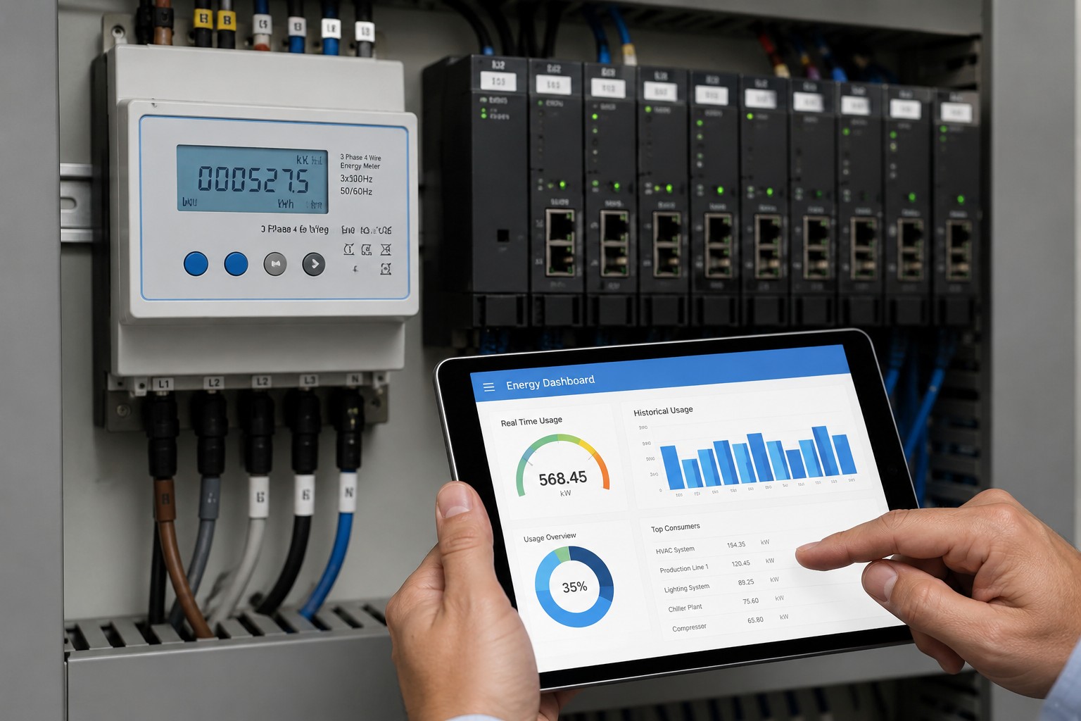 Energy use metering and measurement controls..jpeg